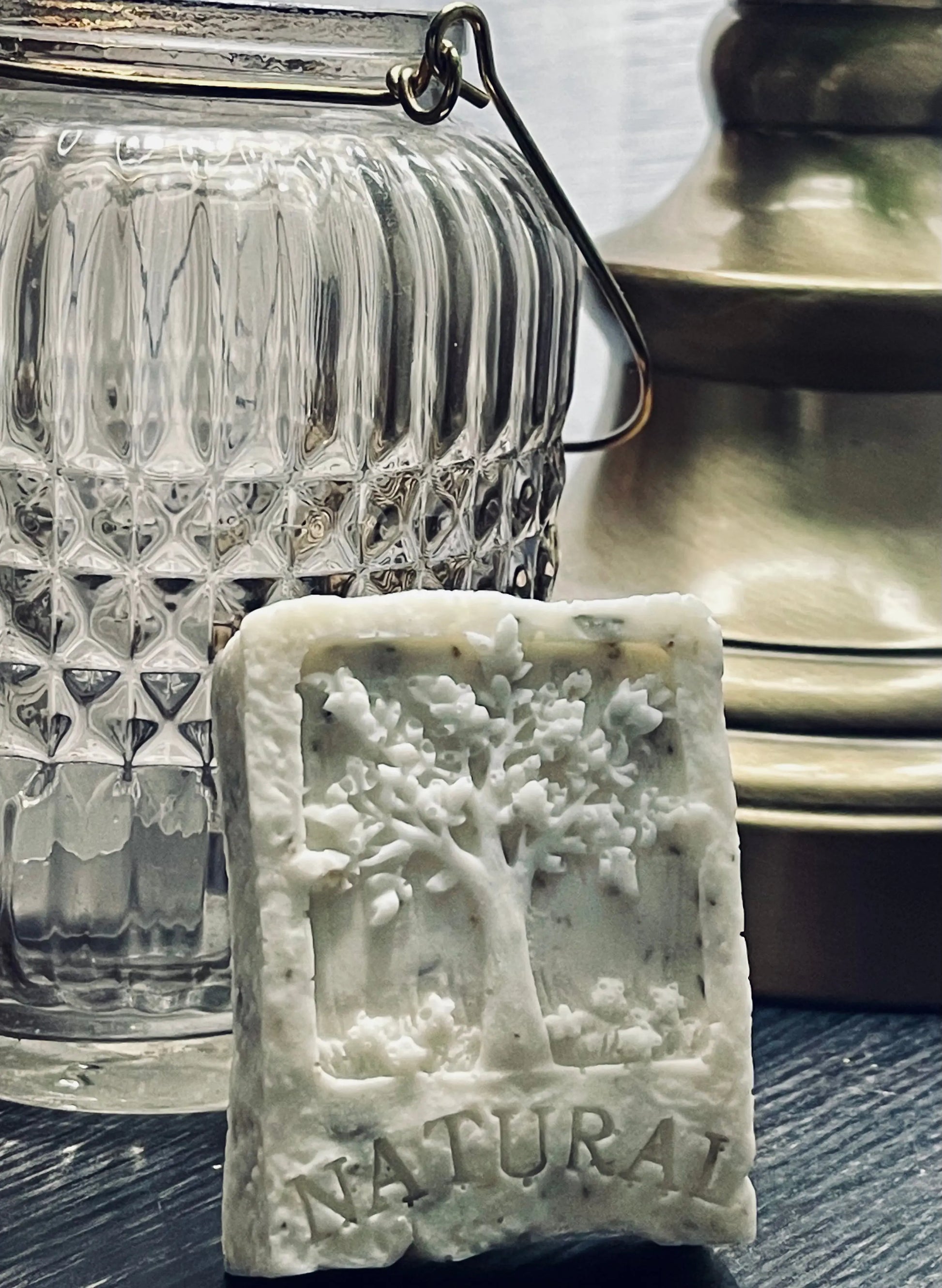 Natural Tree of Life Oatmeal Shea Soap | Hand & Body Bar White Out